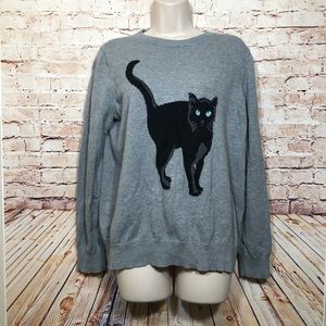 Joe Fresh | Black Cat Sweater